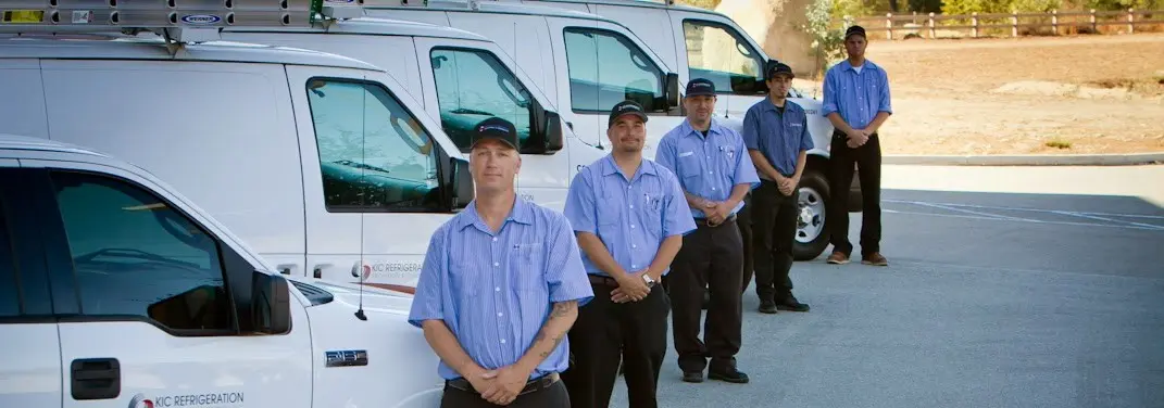 KIC Refrigeration crew ready for Mini Split Repair jobs across Ridgecrest